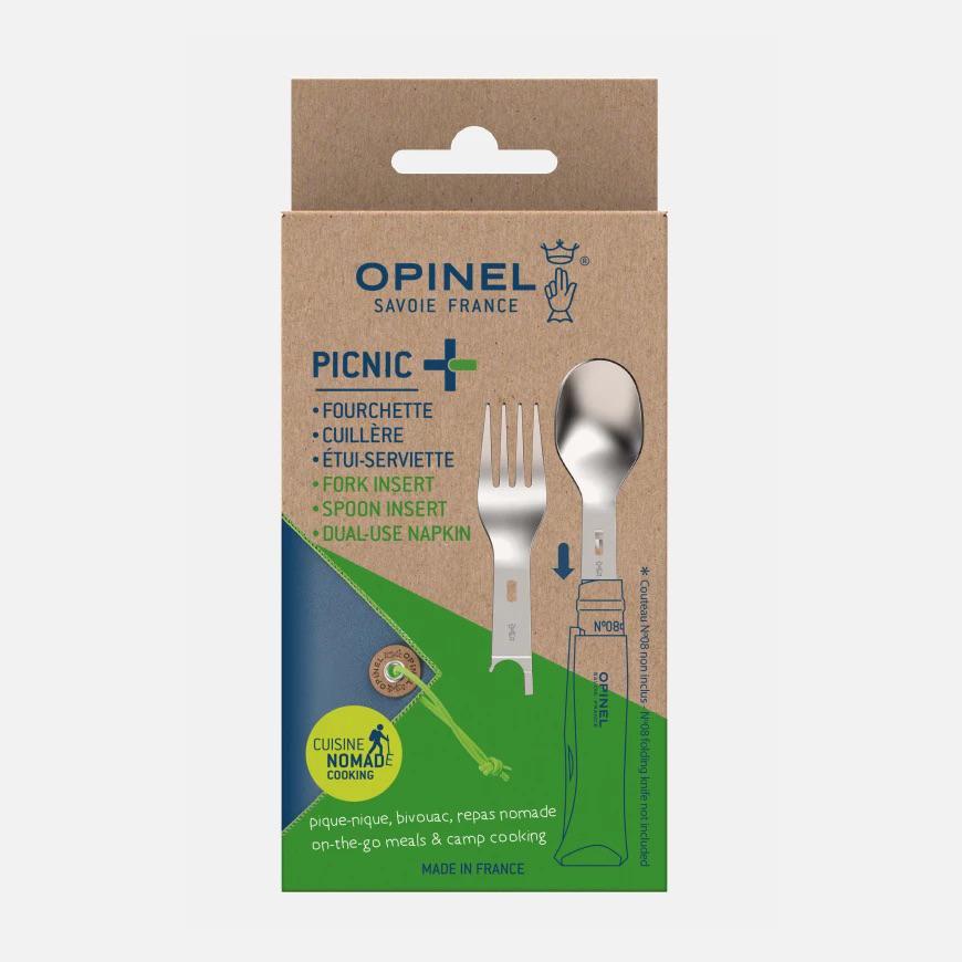 OPINEL PICNIC BESTEK 3-DELIG, Caravans en Kamperen, Kampeeraccessoires, Nieuw, Ophalen of Verzenden