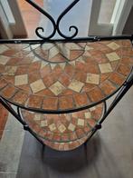 Mooi metalen rek, Ophalen