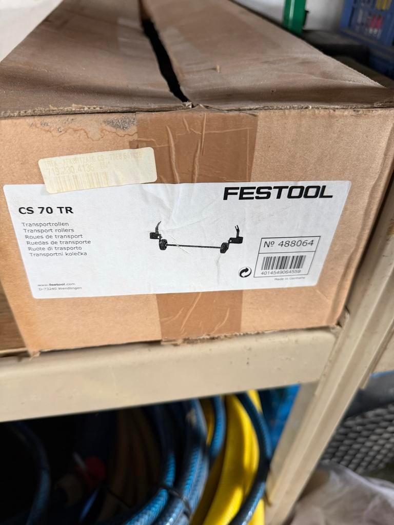 Festool wielonderstel voor zaagtafel CS 70 TR, 70 mm of meer, Overige typen, Nieuw, Ophalen of Verzenden