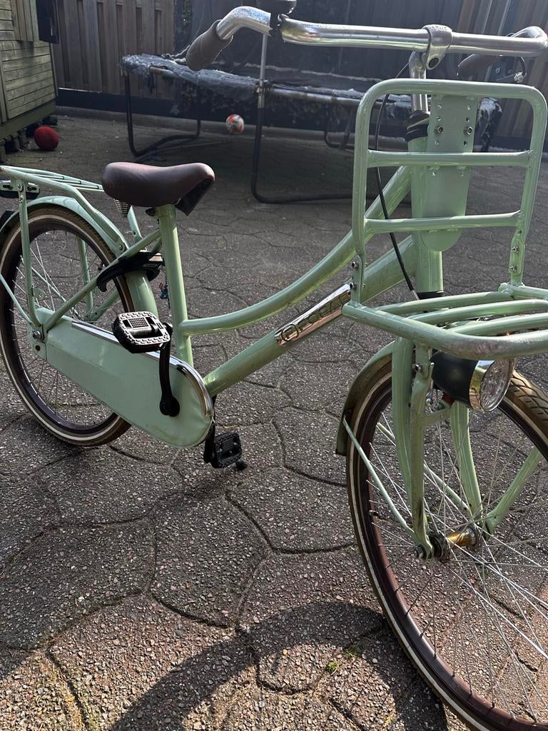 Popal meisjes fiets 24inch licht groen, Ophalen, Gebruikt, 24 inch, Handrem