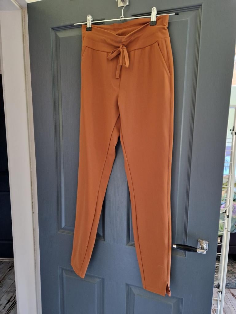Studio Anneloes travelstof broek mt S, ZGAN, Kleding | Dames, Studio Anneloes, Ophalen of Verzenden, Zo goed als nieuw, Maat 36 (S)