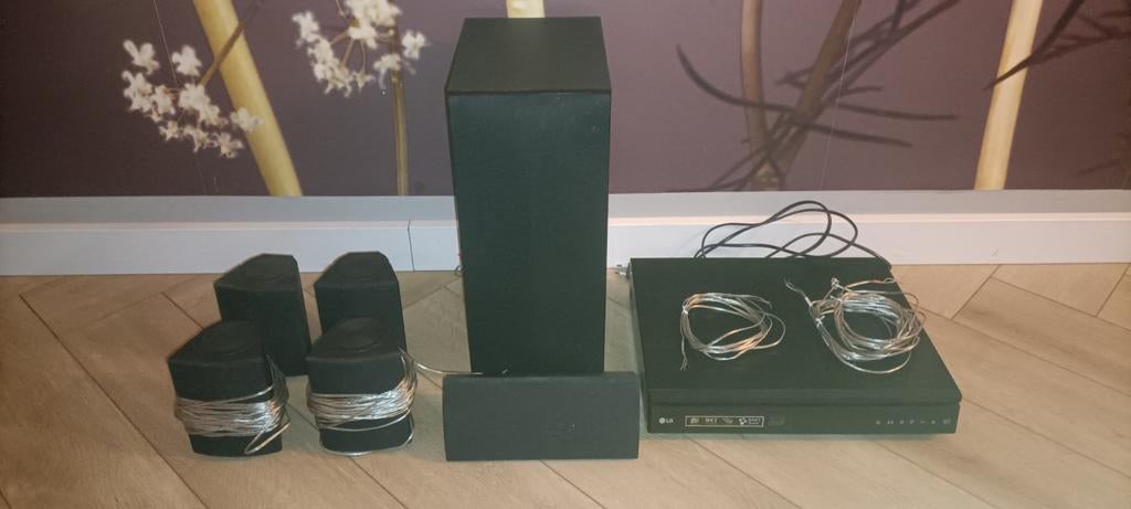 LG Home Cinema-set, Zo goed als nieuw, 5.1-systeem, Dvd-speler, Ophalen