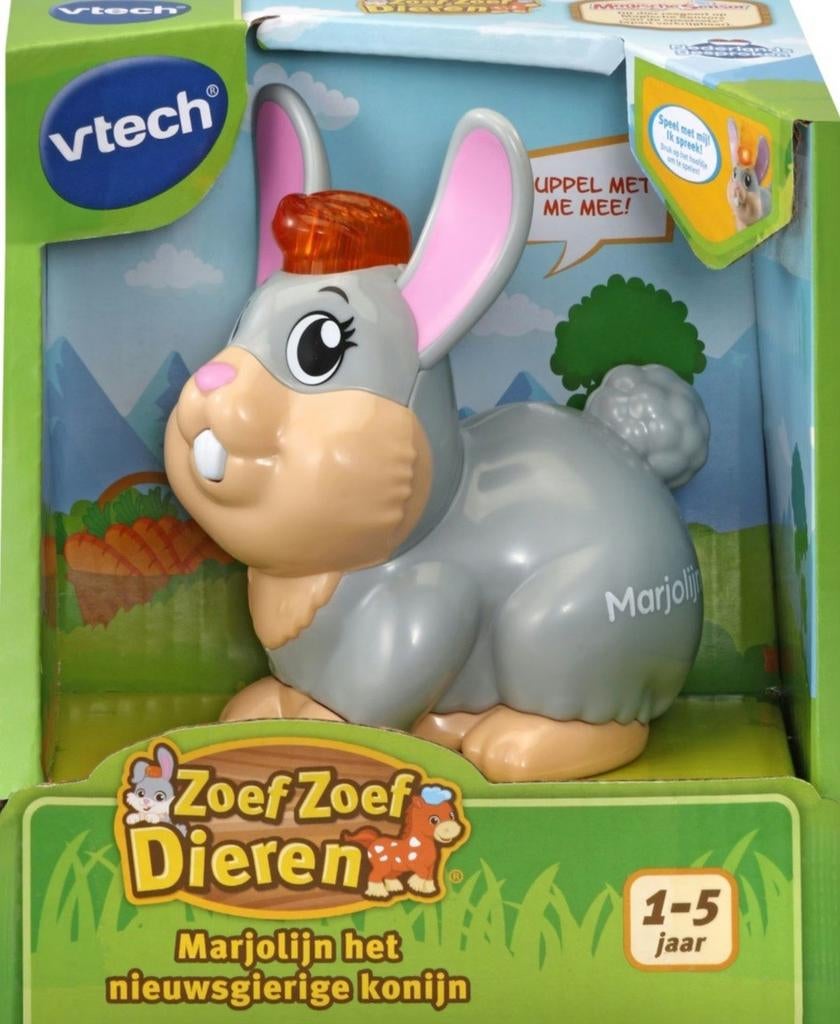 VTech speelgoed Marjolijn het nieuwsgierige Konijn., Kinderen en Baby's, Speelgoed | Vtech, Ophalen of Verzenden