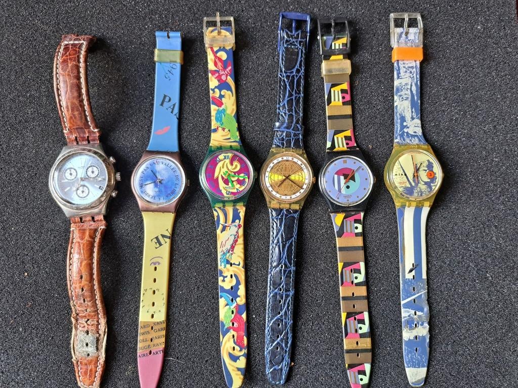 Diverse Swatch horloges - Vintage collectie, Ophalen of Verzenden
