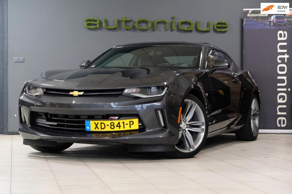 Chevrolet CAMARO RS V6 automaat 340pk Dealerauto/Facelift, Auto's, Automaat, Achterwielaandrijving, Gebruikt, 4 stoelen