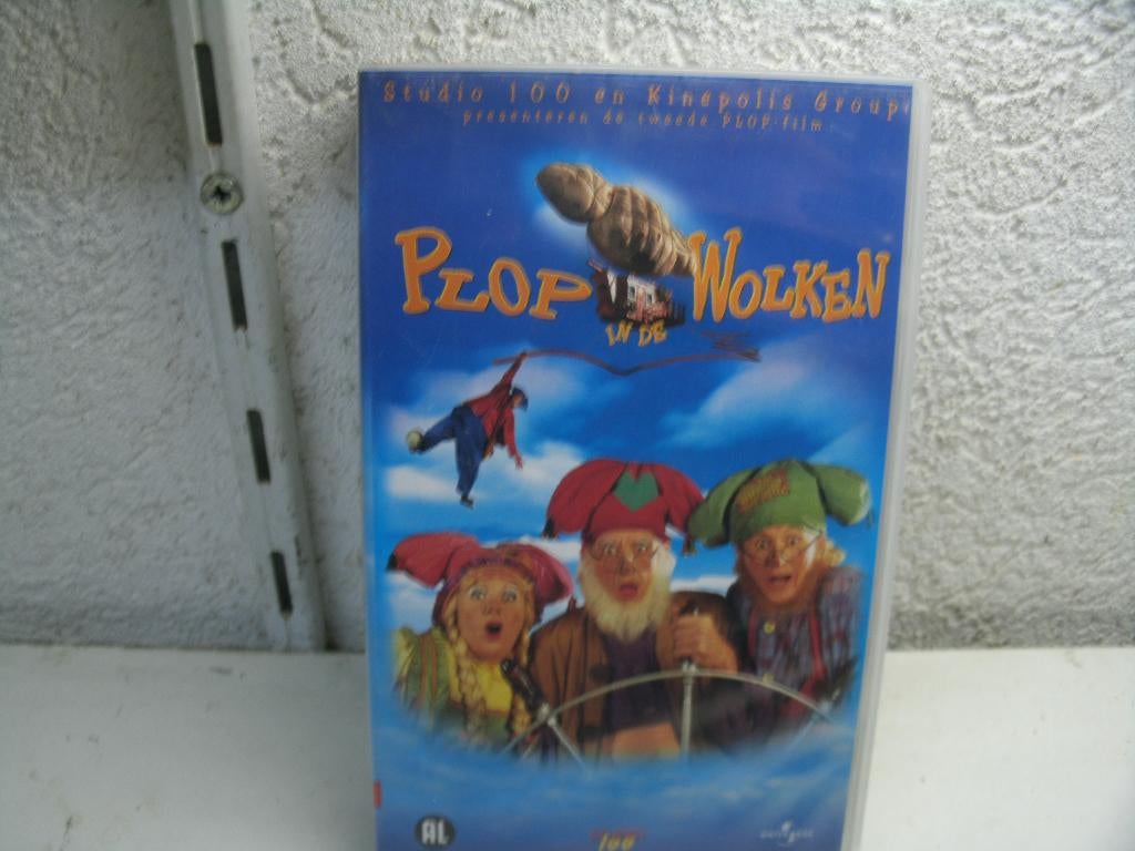 vhs 45a plop in de wolken, Alle leeftijden, Kinderprogramma's en -films, Overige typen, Ophalen of Verzenden