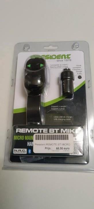 cb president Bluetooth Remote mike, Telecommunicatie, Ophalen of Verzenden, Nieuw, Overige merken