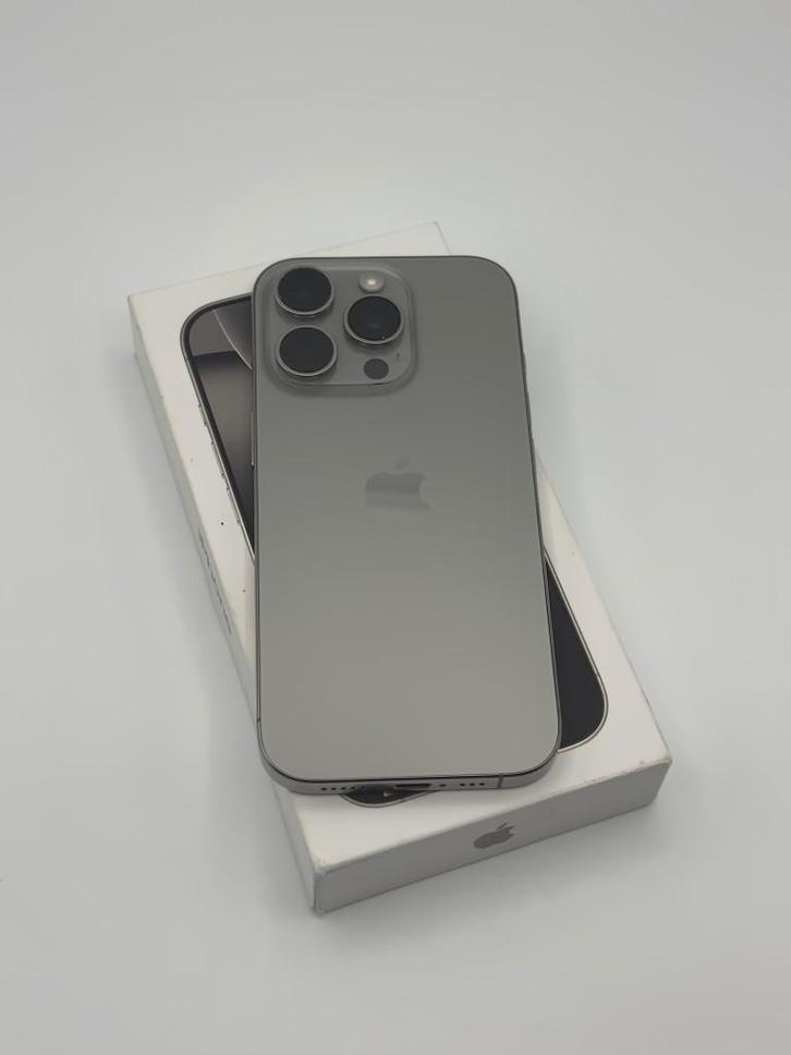 iPhone 16 Pro | 128 GB | Zilver | Topstaat | Garantie, Telecommunicatie, Mobiele telefoons | Apple iPhone, Zo goed als nieuw, 128 GB