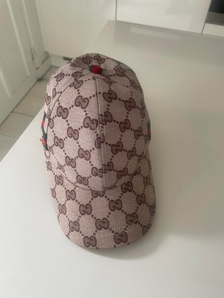 1 op 1 gucci pet, nog zo goed als nieuw, Kleding | Heren, Hoeden en Petten, Verzenden, Zo goed als nieuw
