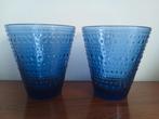 Iittala Kastehelmi glazen, set van twee., Huis en Inrichting, Keuken | Servies, Glas of Glazen, Ophalen of Verzenden, Overige stijlen