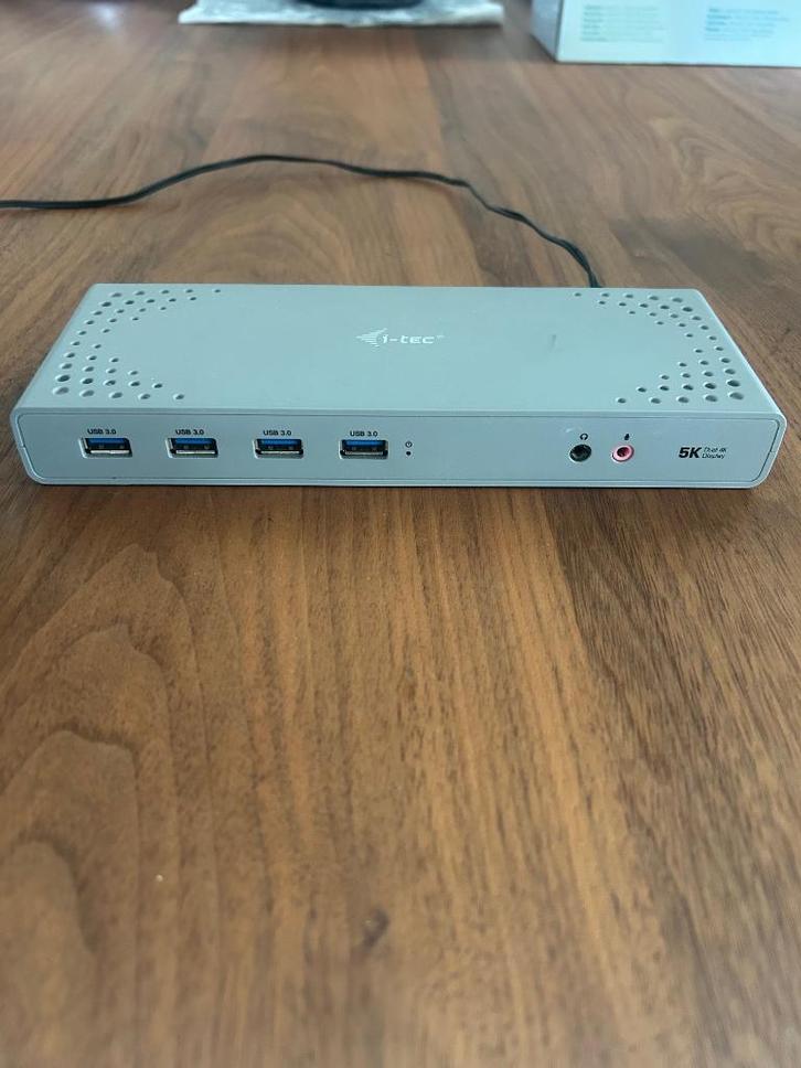 i-tec Docking Station, Computers en Software, Dockingstations, Gebruikt, Docking station, Laptop, Ophalen of Verzenden