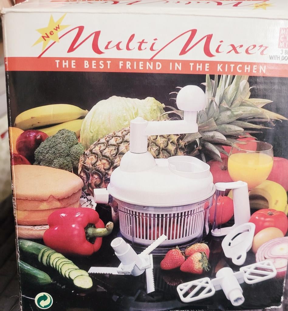 Multi Mixer, Witgoed en Apparatuur, Keukenmixers, Nieuw, 3 snelheden of meer, Ophalen of Verzenden