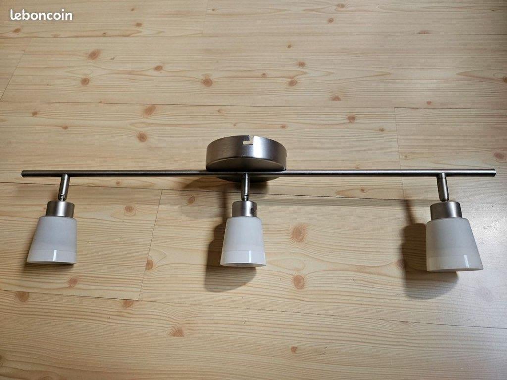 Plafonnier IKEA Basisk T0413, Huis en Inrichting, Ophalen, Zo goed als nieuw, Glas, Bekende Zweedse meubelgigant