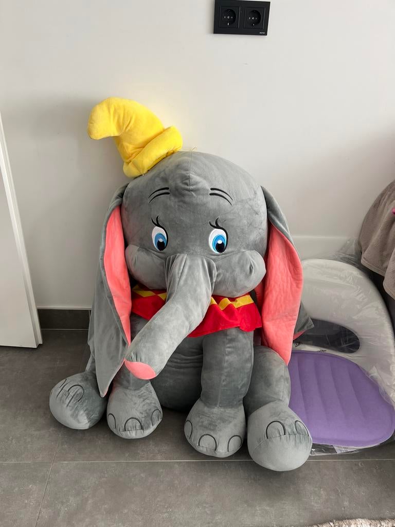 Knuffeldier olifant 1 meter, Ophalen, Gebruikt, Olifant, Groot (groter dan 80 cm)