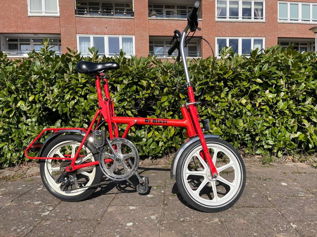 Vouwfiets Di Blasi, Fietsen en Brommers, Fietsen | Vouwfietsen, Ophalen, Zo goed als nieuw, Versnellingen