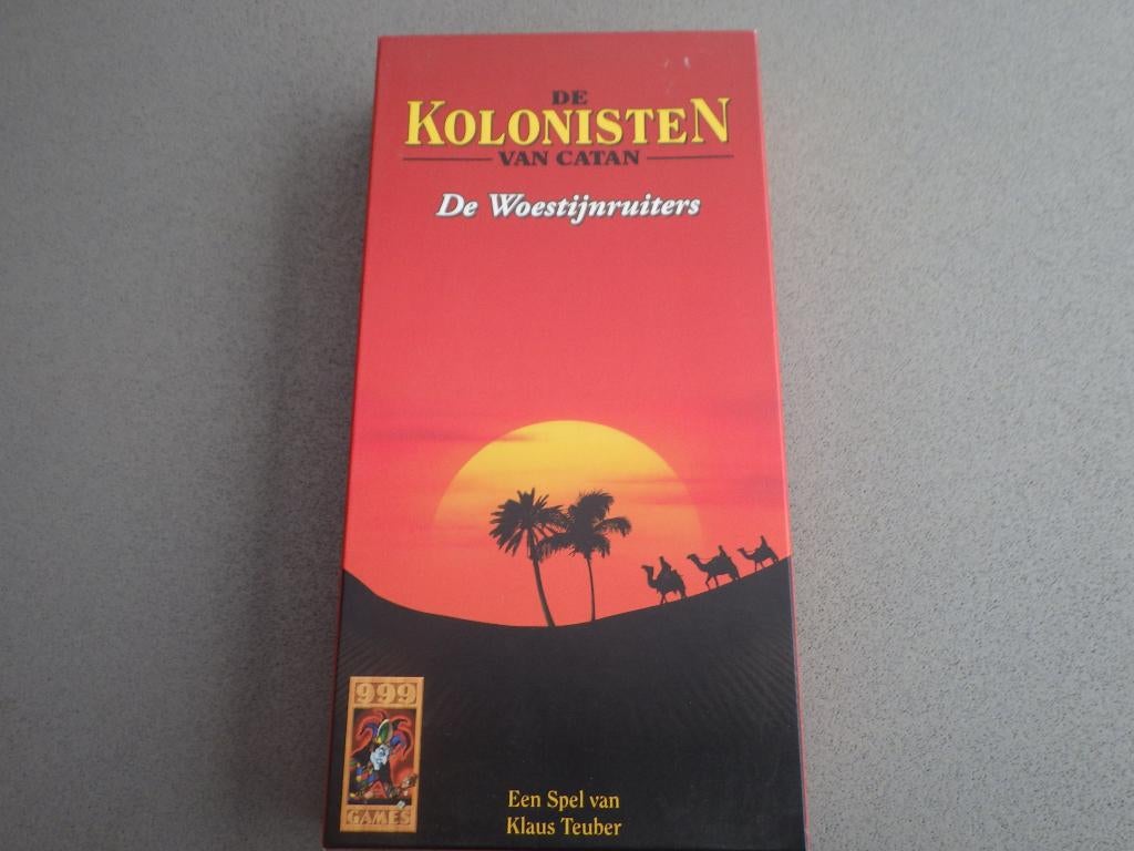 De Kolonisten van catan de woestijnruiters 999 GAMES, Hobby en Vrije tijd, Gezelschapsspellen | Kaartspellen, Ophalen of Verzenden