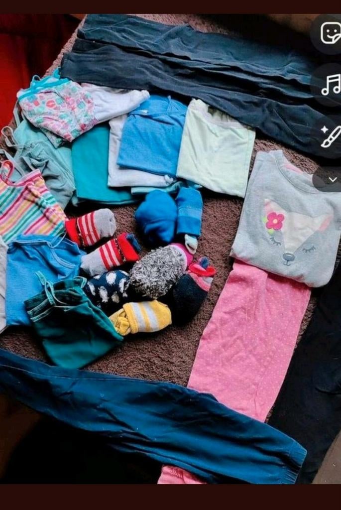 Kleding pakketje maat 122-128, Kinderen en Baby's, Kinderkleding | Maat 122, Ophalen, Gebruikt, Meisje, Nacht- of Onderkleding