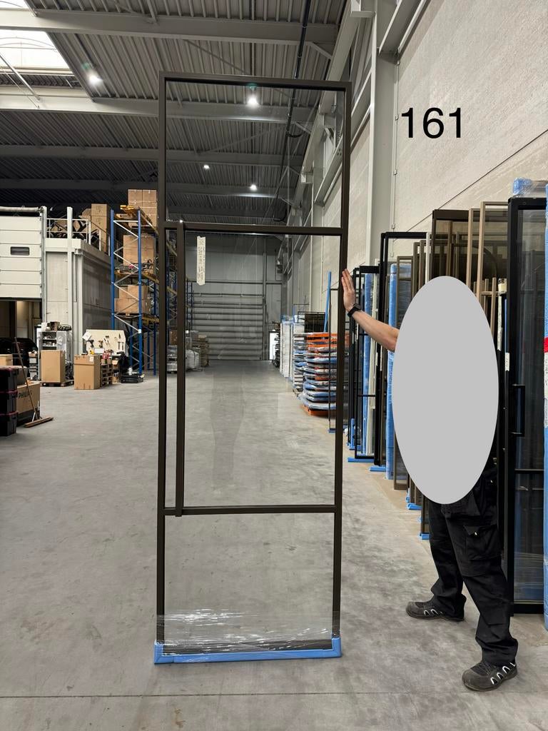 Taatsdeur brown anodic 2807x907 exacte maat sale *161, Doe-het-zelf en Verbouw, Deuren en Horren, Firma Hout en Staal, 80 tot 100 cm