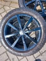Lm velg set fiat 500 panda zwart, Auto-onderdelen, Ophalen, Gebruikt, 15 inch, Banden en Velgen