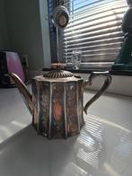 Antieke verzilverde theepot, Ophalen of Verzenden