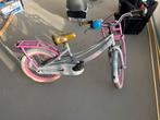 Meisjes kinderfiets Lola 5-6 jaar, rem en terugtraprem, Fietsen en Brommers, Fietsen | Meisjes, Ophalen, Gebruikt, 16 inch, Handrem