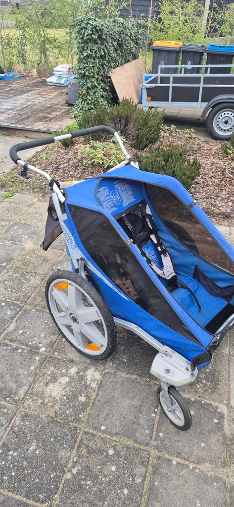 Chariot Fietskar 2 personen, Ophalen, Gebruikt, 20 tot 40 kg, Thule Chariot