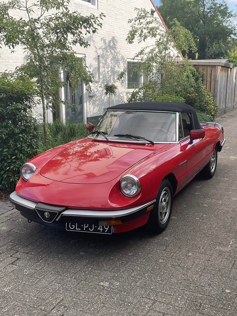 Prachtige Alfa Romeo Spider Serie 3 (1986), Cabriolet, Spider, 1125 kg, Particulier