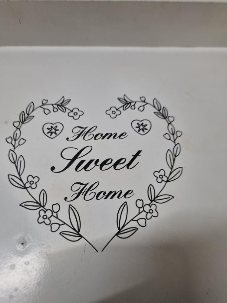 dienblad home sweet home, Ophalen of Verzenden, 'T Olde Gre-j, Info@toldegrej.nl, Endepoelstraat 20f Didam