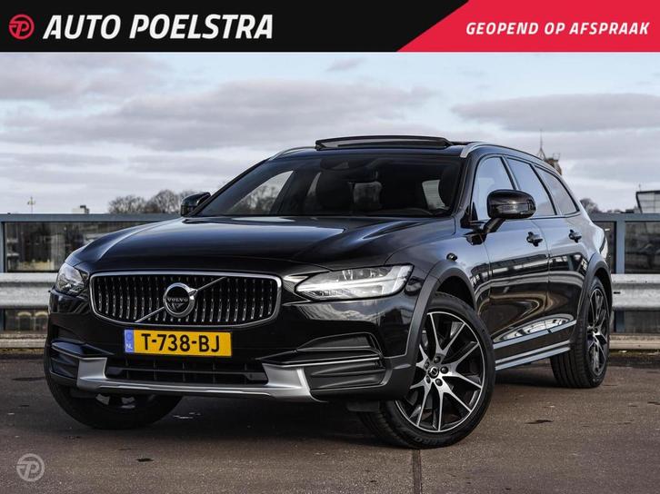 Volvo V90 Cross Country 2.0 T6 Pro 310 PK AWD Panoramadak Ha, Auto's, Volvo, Bedrijf, Te koop, V90, 360° camera, 4x4, ABS, Achteruitrijcamera
