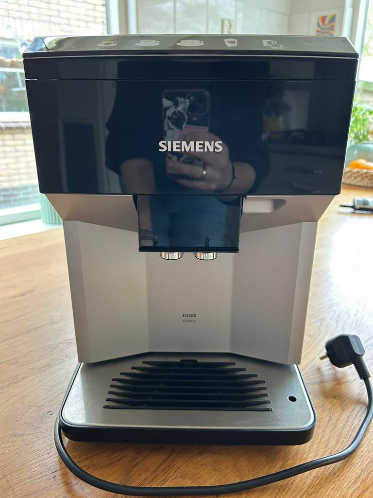 Siemens koffiemachine, Ophalen, Afneembaar waterreservoir, Koffiemachine, Zo goed als nieuw