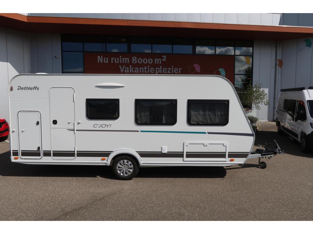 Dethleffs C'Joy 480 QLK ZGAN EN MET VOORTENT, Dwarsbed, Schokbreker, Dethleffs, Tot en met 6