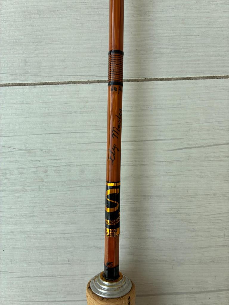 Splitcane vliegenhengel 6,5 ft, Ophalen, Gebruikt, Werphengel