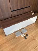 Bruynzeel klepkast, 120x35x32 cm, Ophalen, Gebruikt, 100 tot 150 cm, Bruin