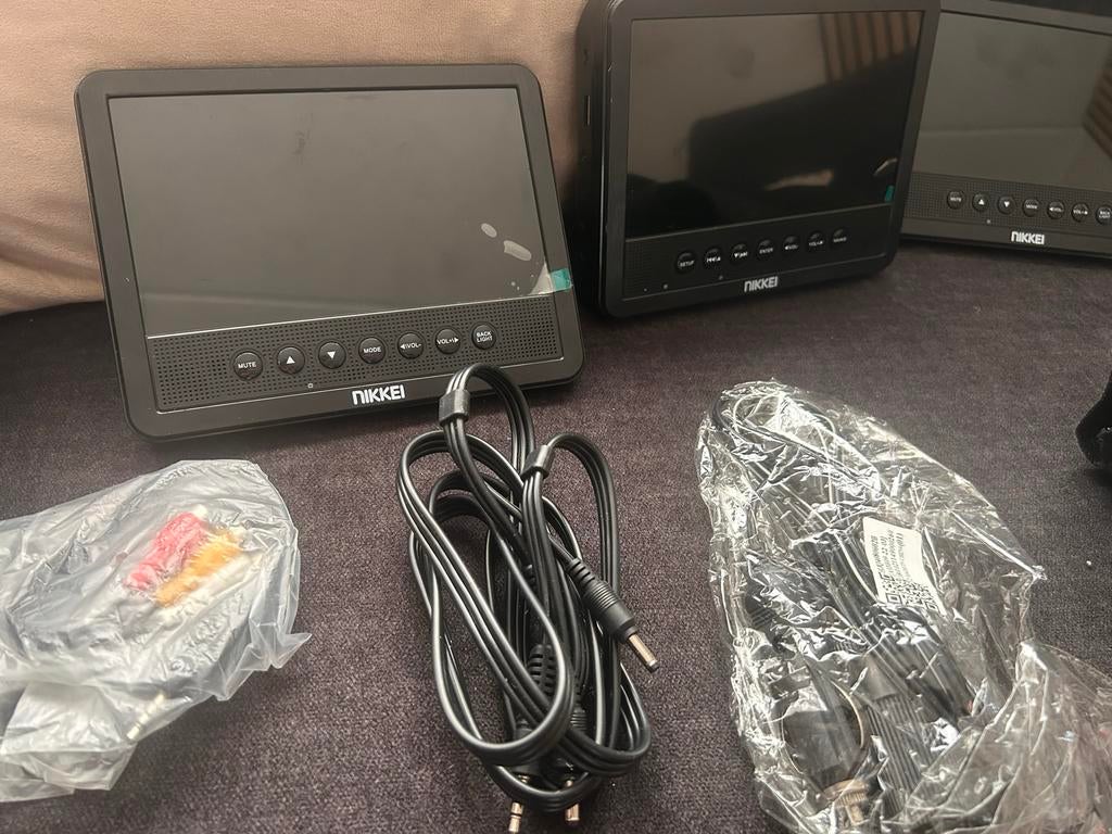 Nikkei draagbare DVD-spelers met schermen en accessoires, Overige merken, Gebruikt, 50 Hz, Ophalen of Verzenden