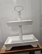 LEUKE BROCANTE HOUTEN ETAGÈRE, Ophalen of Verzenden, Gebruikt