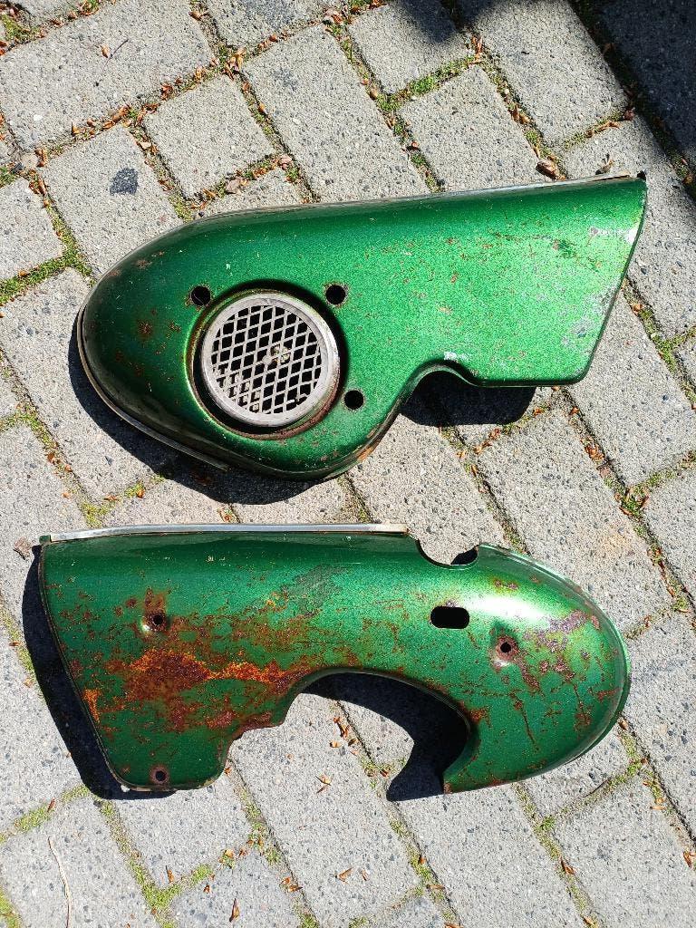 Kreidler florett Zijkappen kappen Motorkappen, Ophalen of Verzenden, Gebruikt, Kap