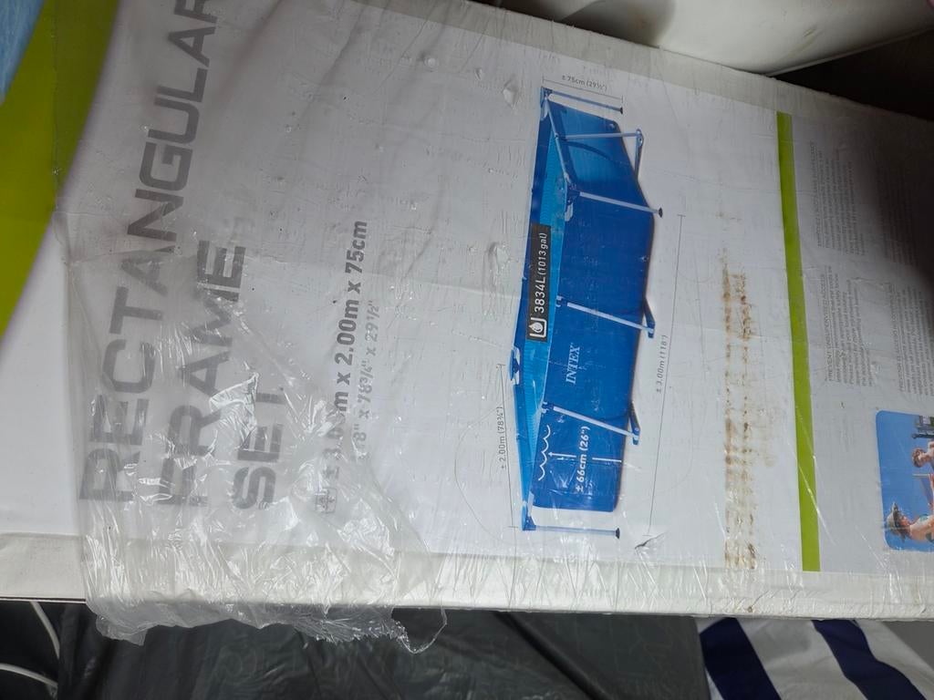 Zwembad Intex met verwarmingsmat, Tuin en Terras, Zwembad-toebehoren, Ophalen