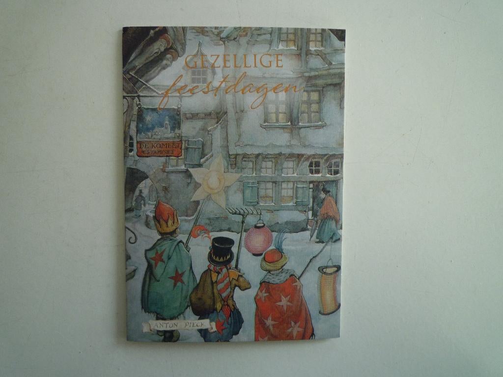 Anton Pieck kaart de drie koningen, Ophalen of Verzenden, Voor 1920, Overige thema's