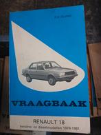 Renault 18 1978 81 vraagbaak, Ophalen of Verzenden