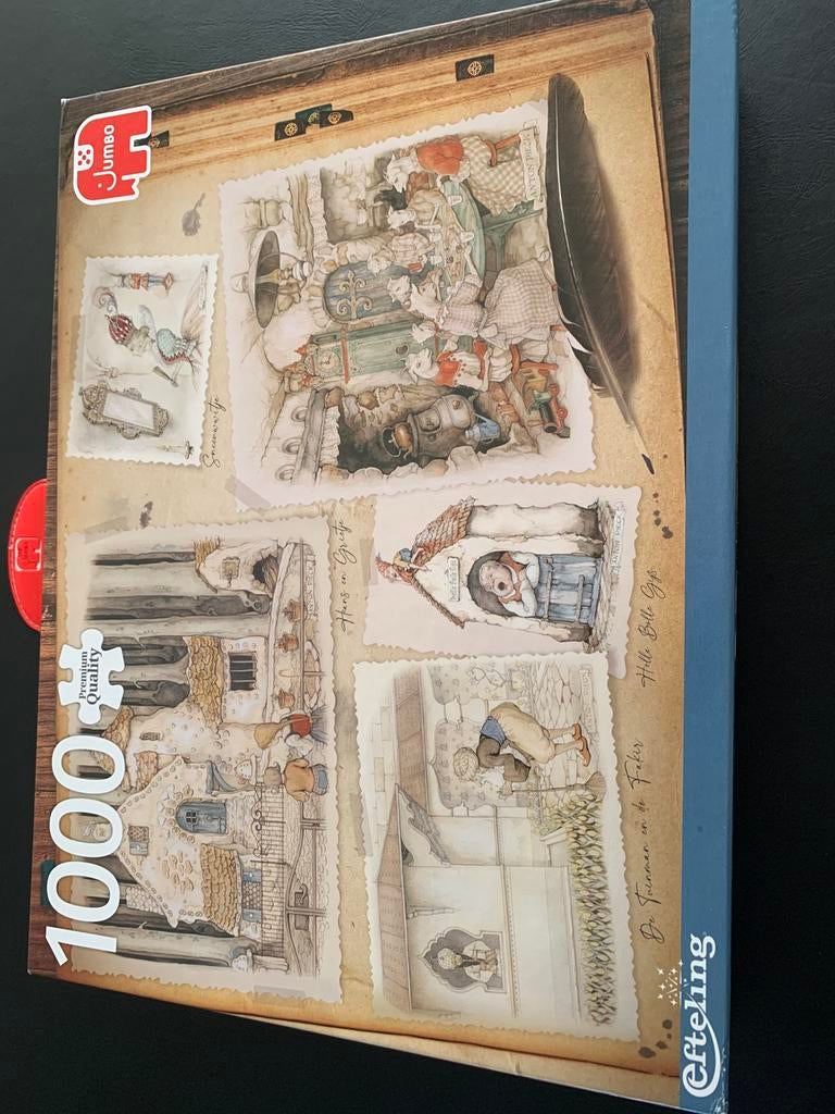Jumbo Efteling puzzel 1000 stukjes, Verzamelen, Efteling, Ophalen of Verzenden, Zo goed als nieuw, Overige typen