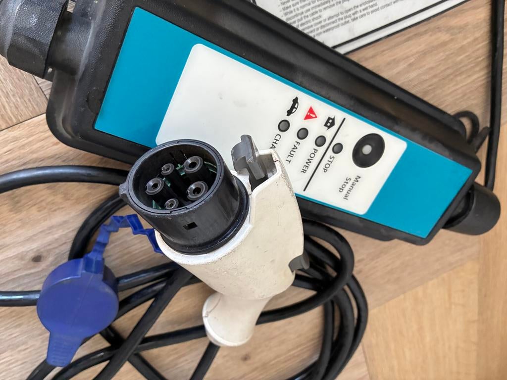 Draagbare EV Laadkabel Type 1 - 16A, Auto diversen, Laadpalen, Ophalen of Verzenden, Gebruikt, Laadkabel