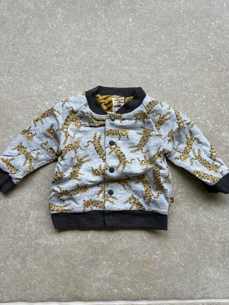 Baby jasje met tijgerprint - omkeerbaar - Maat 62, Ophalen of Verzenden, Zo goed als nieuw, Jongen of Meisje