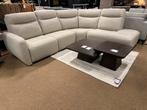 Hoekbank met elektrische relaxfunctie Beige Direct leverbaar, Huis en Inrichting, Banken | Bankstellen, 250 tot 300 cm, Hoekbank