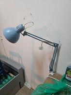 Ikea Tertial bureaulamp - lichtblauw, Ophalen, Gebruikt, 50 tot 75 cm, Industrieel, Modern
