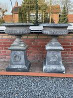 Tuin zuilen / pilaren(set), Tuin en Terras, Bloembakken en Plantenbakken, Ophalen, Gebruikt, Rond, Tuin