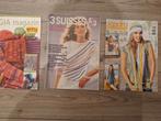 Brei- en haakboeken: Regia, 3 Suisses, Sandra Haaktrends, Ophalen of Verzenden, Gebruikt, Breien of Haken, Patroon of Boek