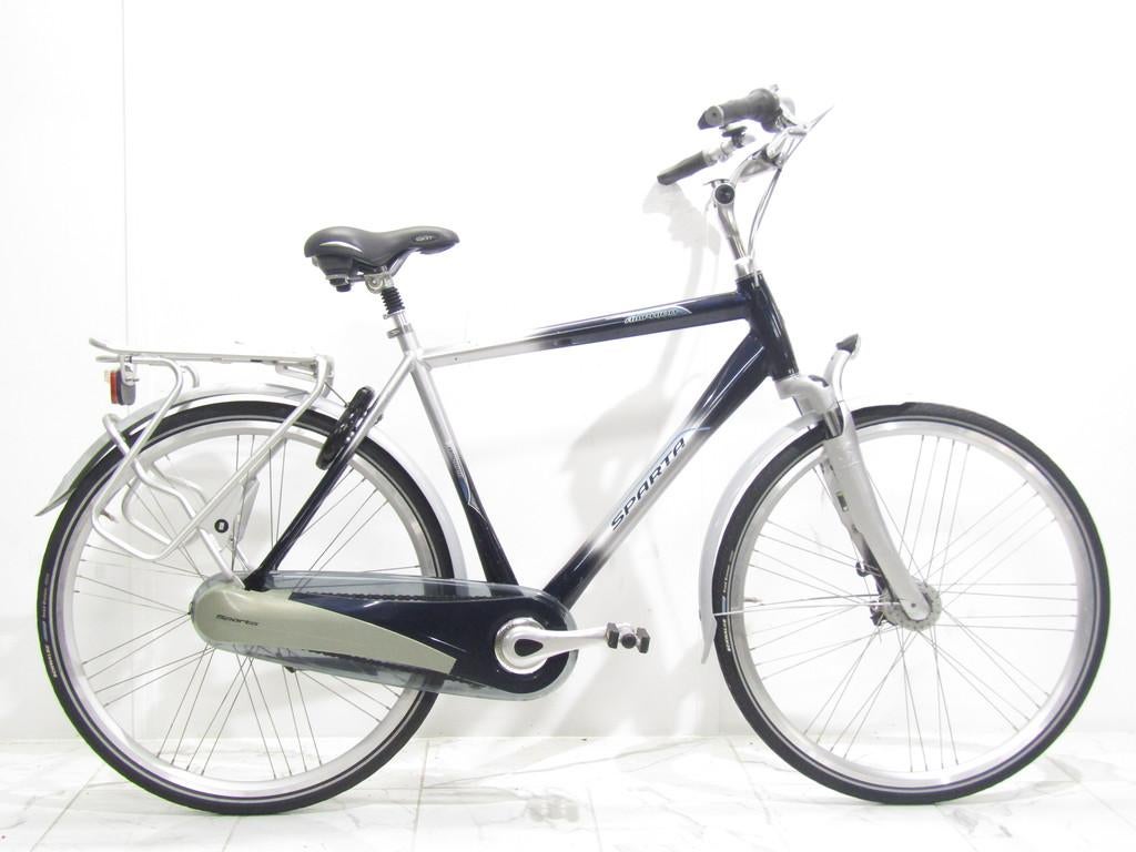 Sparta Amphion grijs heren 57cm 28inch, Fietsen en Brommers, 57 tot 61 cm, Gebruikt, Sparta, Versnellingen