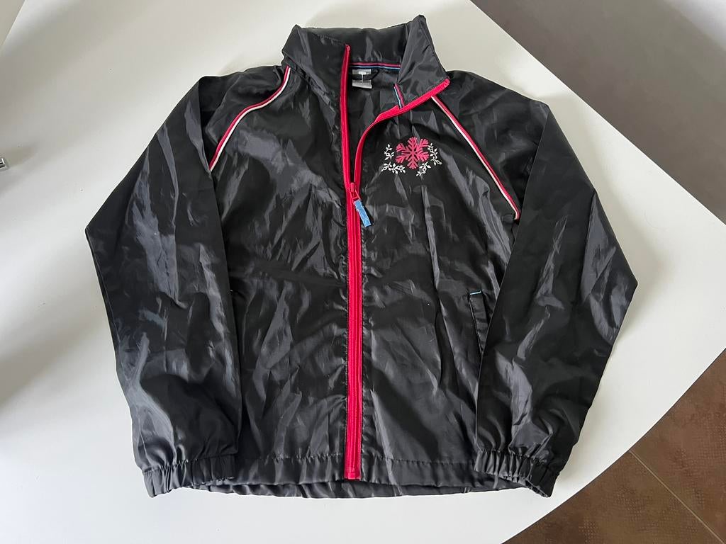 Zwart/roze meisjes zomerjack/regenjas - Rucanor nieuw (140), Ophalen of Verzenden, Nieuw, Meisje, Jas