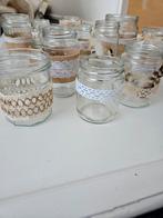 Boho waxinelicht glaasjes, Ophalen