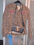 Spijkerjasje panter patty brard maat L met tas, Ophalen of Verzenden, Nieuw, Bruin